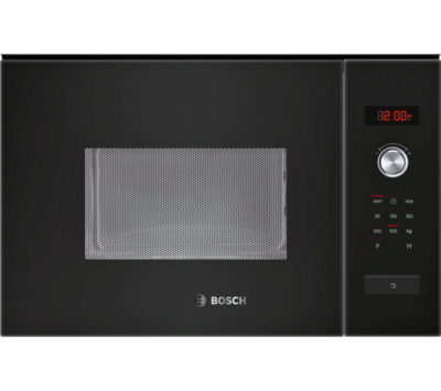 BOSCH HMT84M664B Built-in Solo Microwave - Black BOSCH HMT84M664B Built-in Solo Microwave - Black
